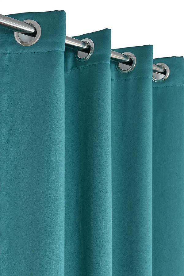 Room Darkening Plain Blackout Curtains for Rooms, Set of 2 My Store
