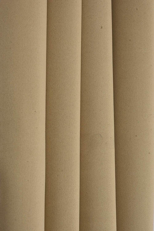 Beige Plain Door Curtain My Store
