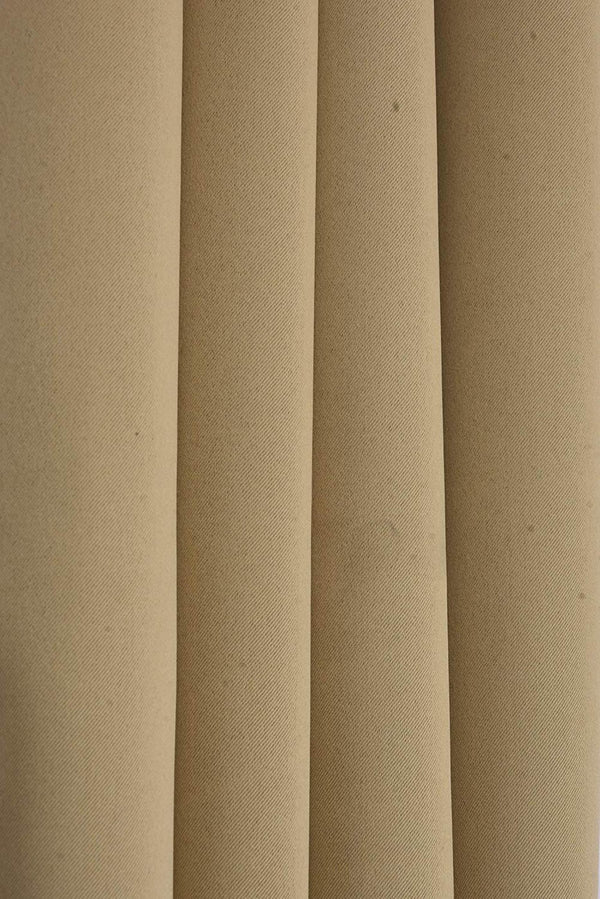 Beige Plain Door Curtain My Store