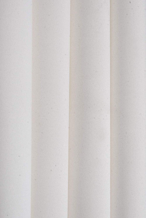 White Plain Room Darkening Blackout Door Curtain, Pack of 2 My Store
